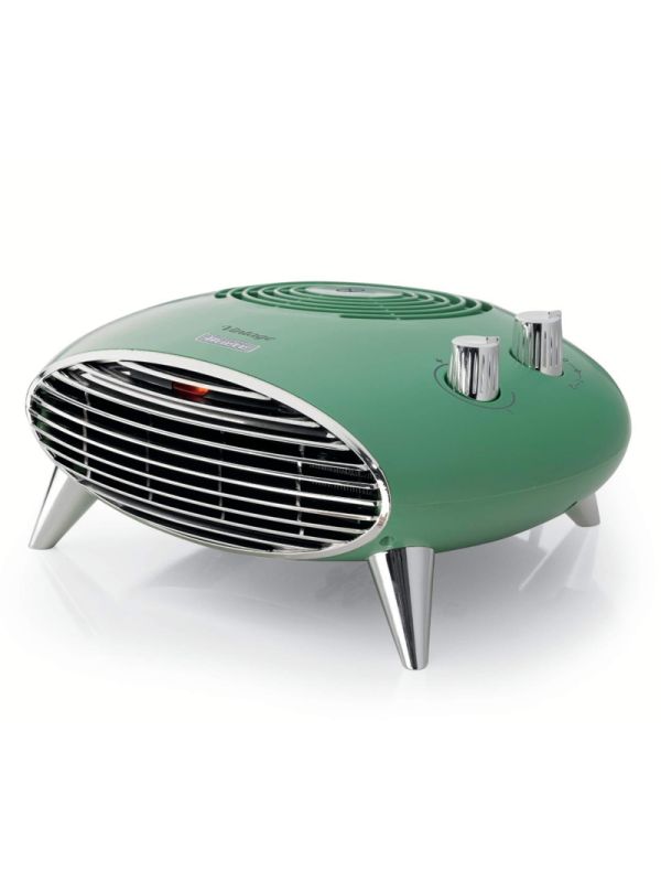 ARIETE VINTAGE VERDE (8211/04) – TERMOVENTILATORE DA TAVOLO 2000W – CALDO/FREDDO